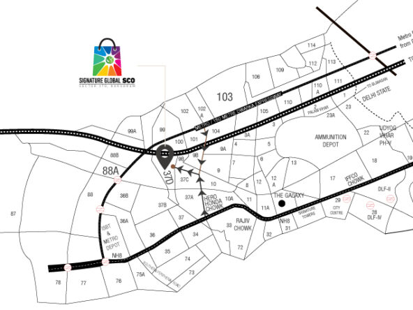 Signature Global SCO,37 D - Corporate Landbase