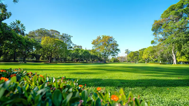 expansive-city-park-lush-green-lawns-blooming-flowers-under-clear-blue-sky-concept-urban-spaces-nature-relaxation-361918067